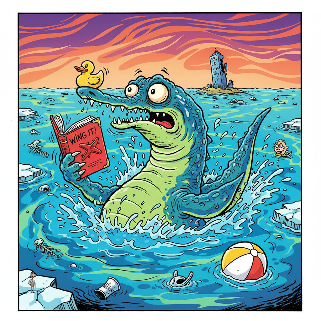 Ancient Sea Monsters Reportedly Just 'Winged It' After Earth's Greatest Mass Extinction