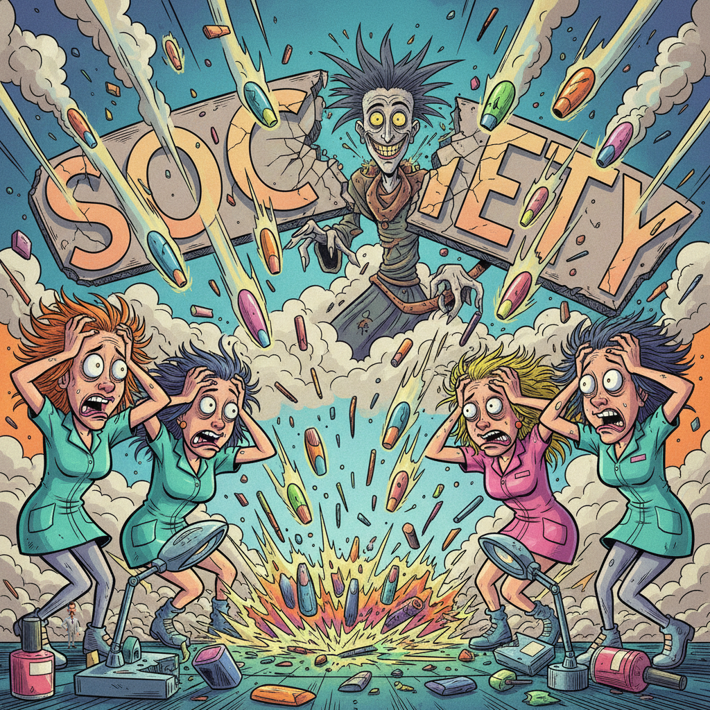 Nation’s Manicurists Declare State of Emergency Over ‘Edgy Multi-Color Short Nail’ Trend