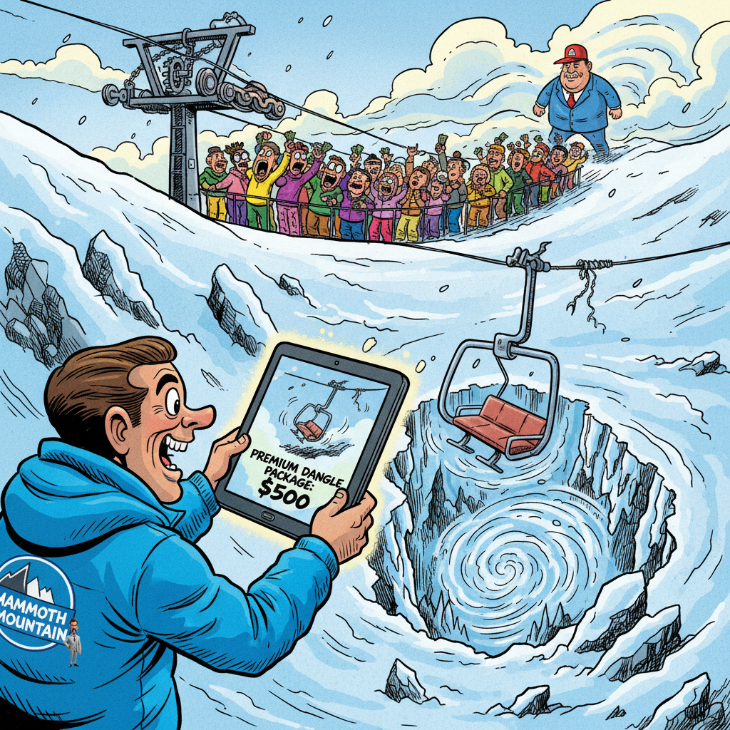 Ski Resort Announces New 'Suspended Animation' Experience For Adrenaline Junkies