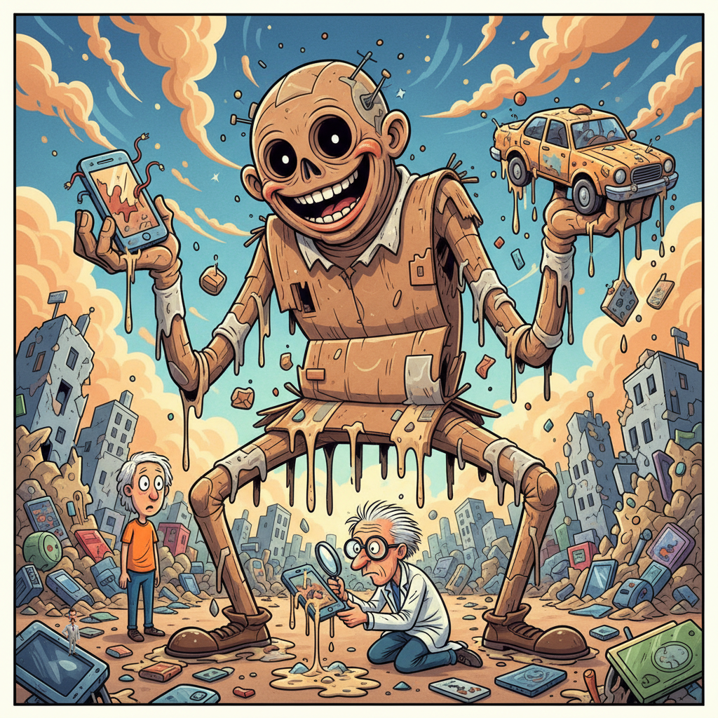 New Study Confirms All Products Now Made From Same Cheap, Unstable Materials