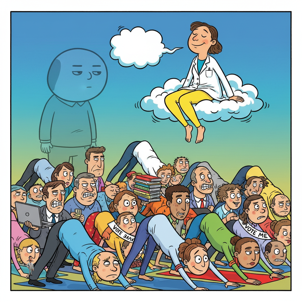 Nation’s Mental Health Crisis Solved by Collective Inhales and Exhales, Experts Confirm