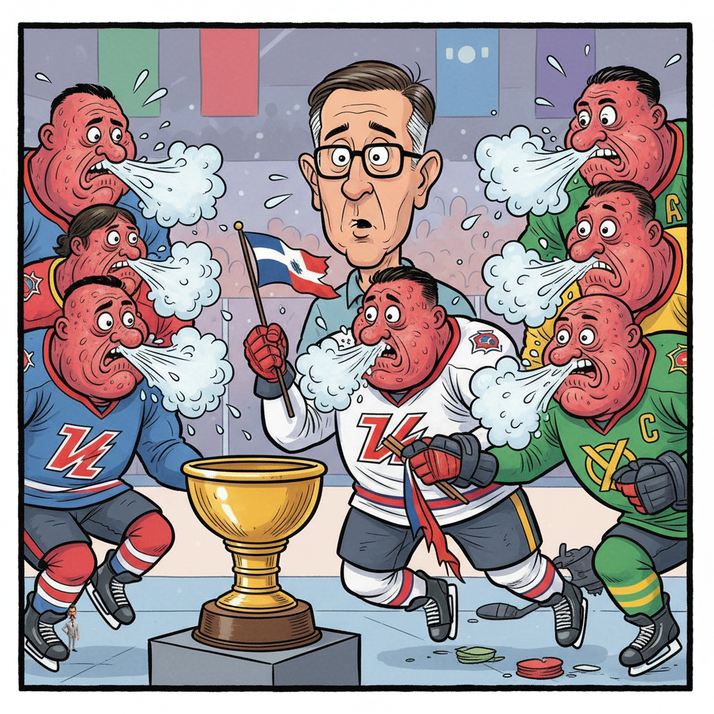 Nation's Hockey Players Report Sudden, Unexplained Allergy To Winning