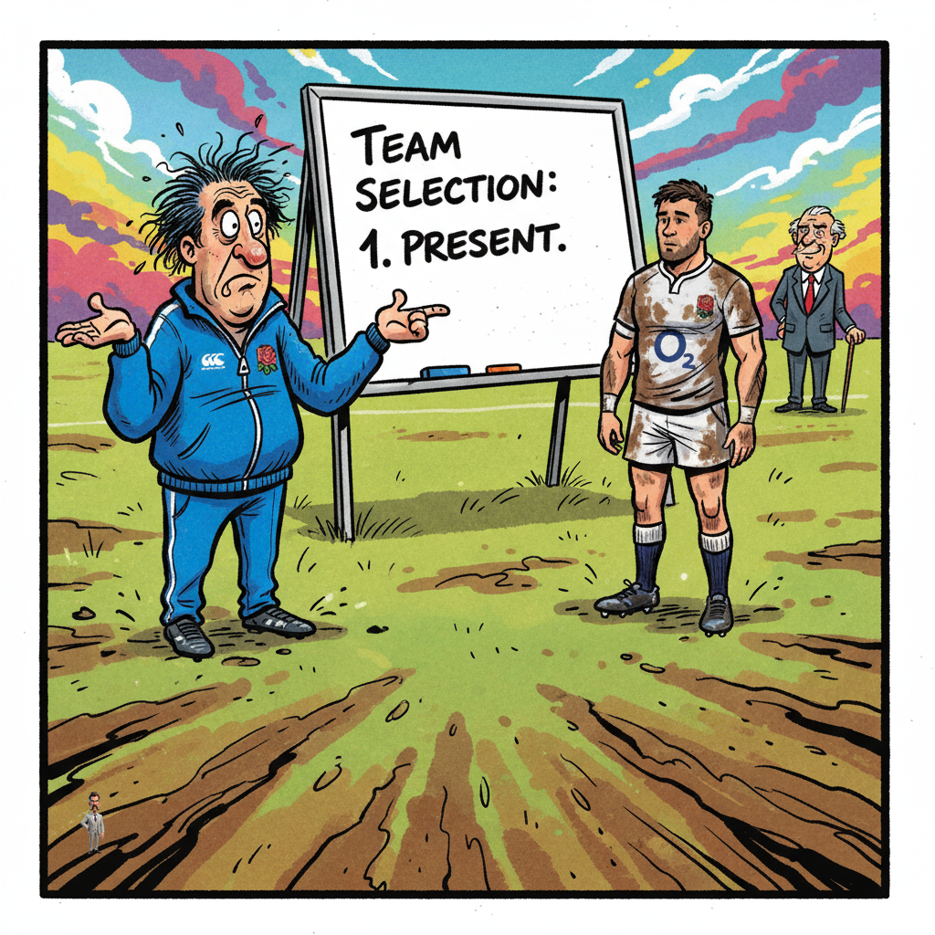 England Rugby Coach Admits Team Selection Now Based Purely On Who Showed Up To Practice