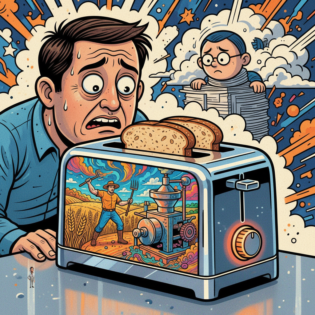 New ‘Mindfulness Toaster’ Forces Users To Contemplate Bread’s Journey From Field To Plate