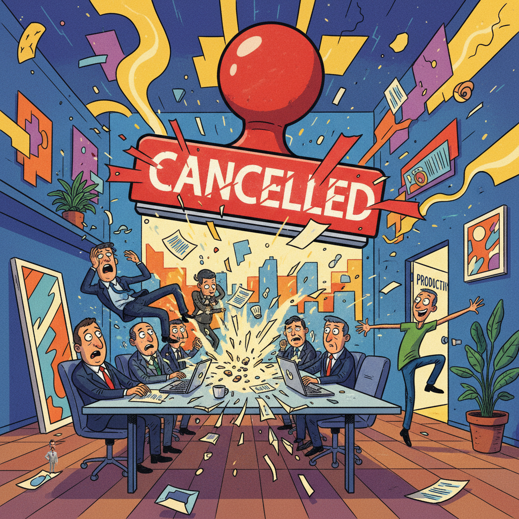 New Study Confirms 97% Of Meetings Could Have Been Avoided Entirely By Simply Not Having Them