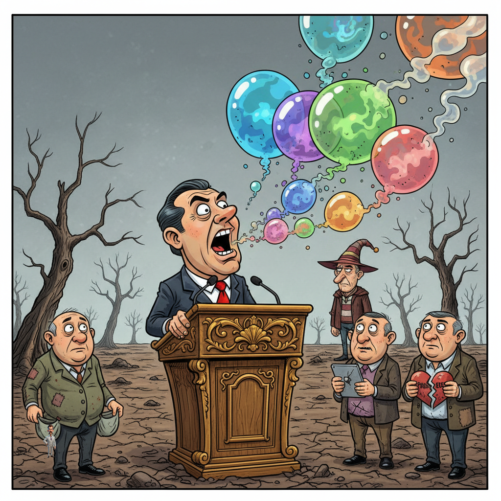 Nation Shocked To Learn Politicians’ Promises Are Often Just Words