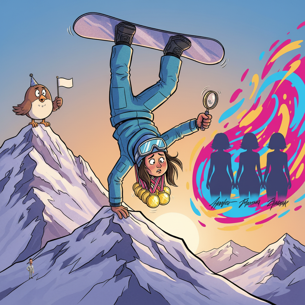 Olympic Snowboarder Chloe Kim Admits Gold Medals Are Easier Than Distinguishing Pop Stars