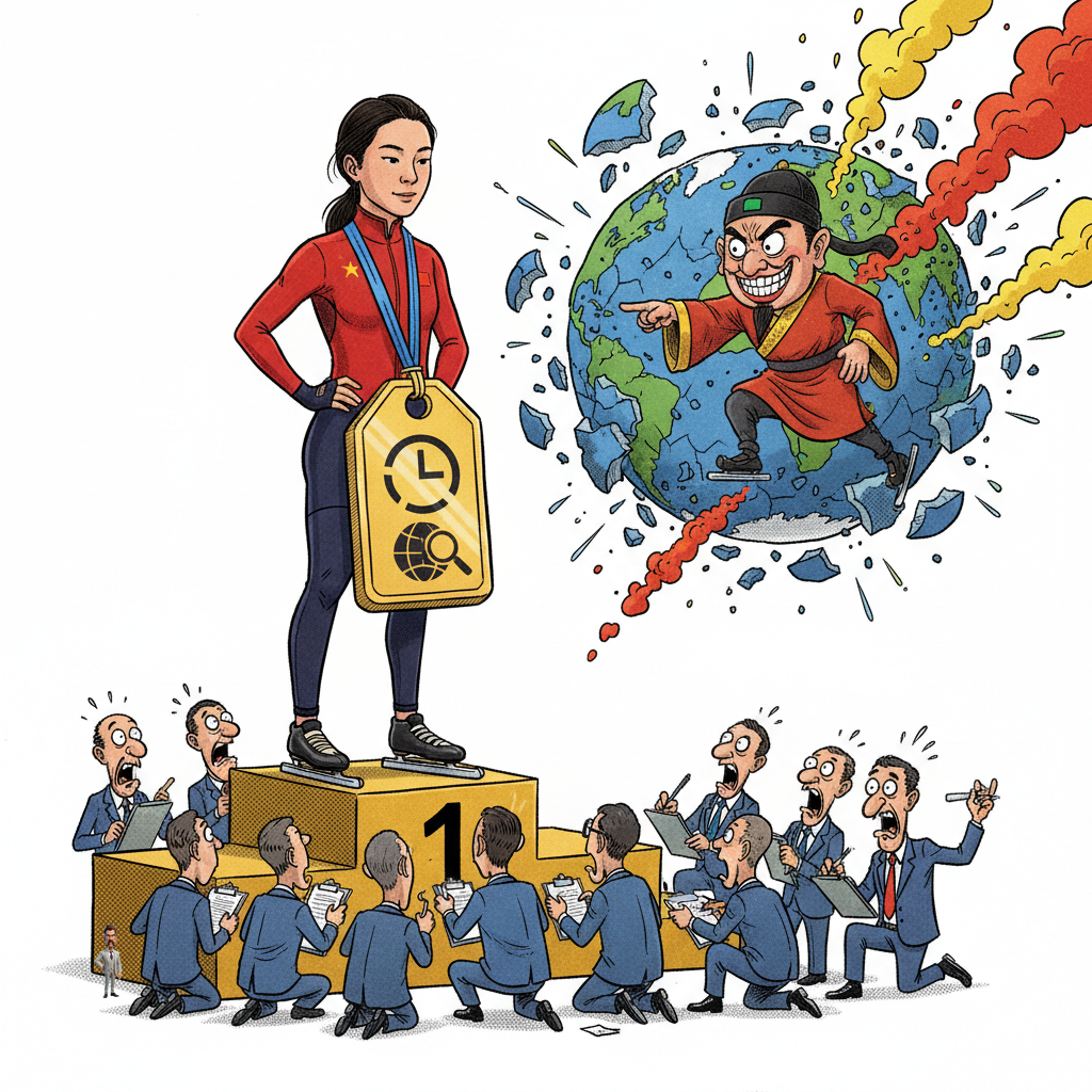 China's Olympic Gold Medalist Ning Zhongyan Immediately Placed On Watchlist For Disrupting Global Power Balance