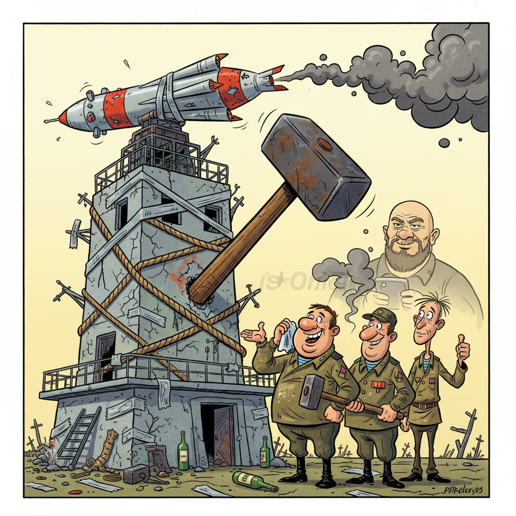 Russia Declares Launch Pad 'Fixed Enough' After Extensive 'Percussive Maintenance'