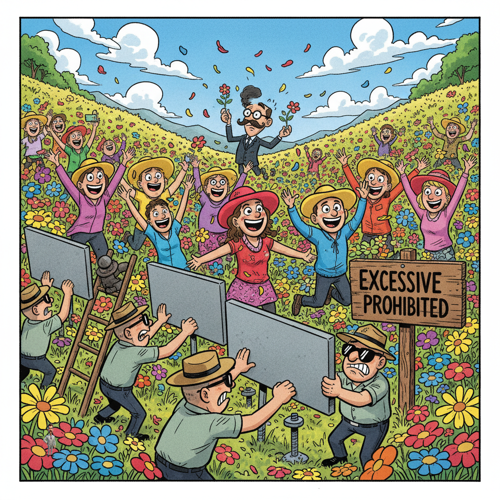 Death Valley Superbloom Declared 'Too Beautiful,' Park Service To Install Blinders