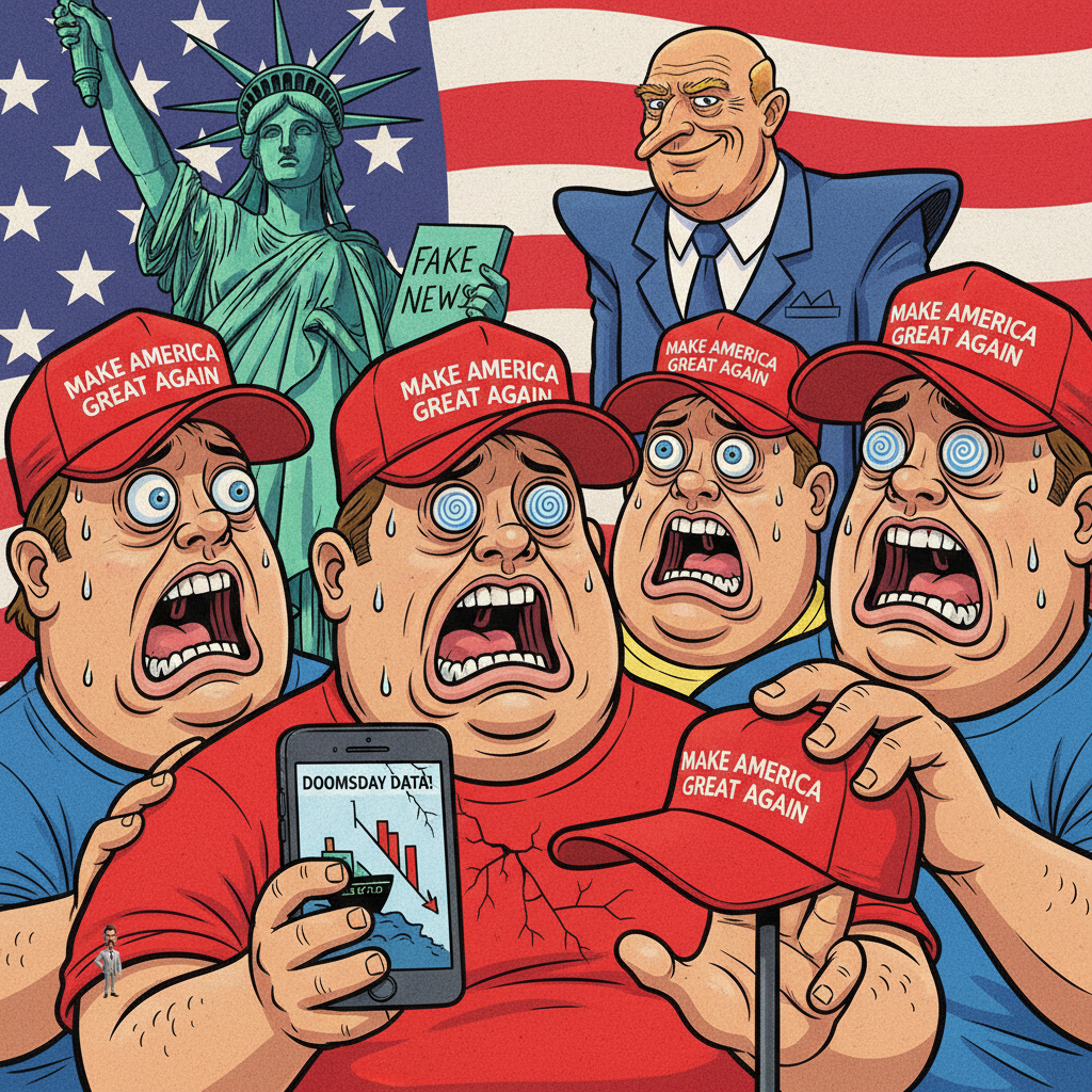 Trump Supporters Acknowledge Existential Dread For First Time Since 2016