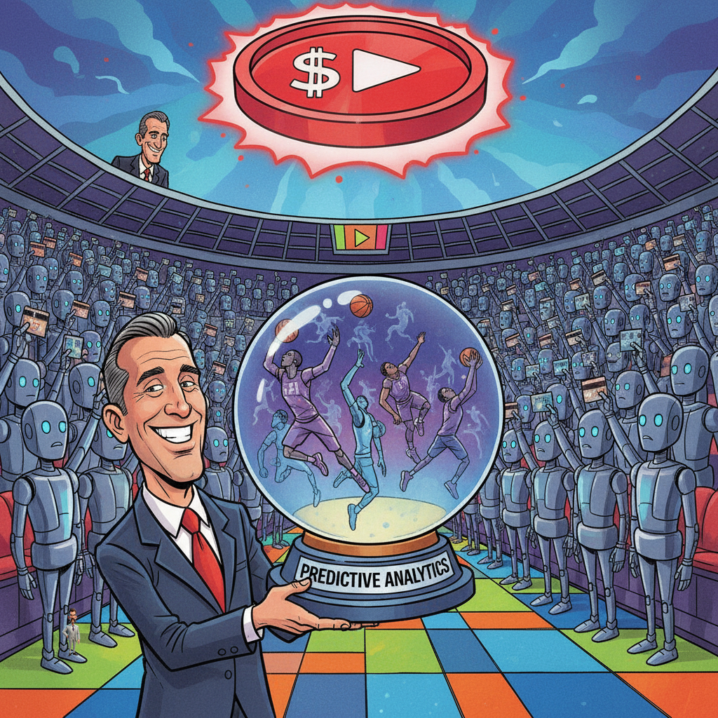 NBA Announces New 'Predictive Analytics' League Where Games Are Simulated Based On Betting Odds