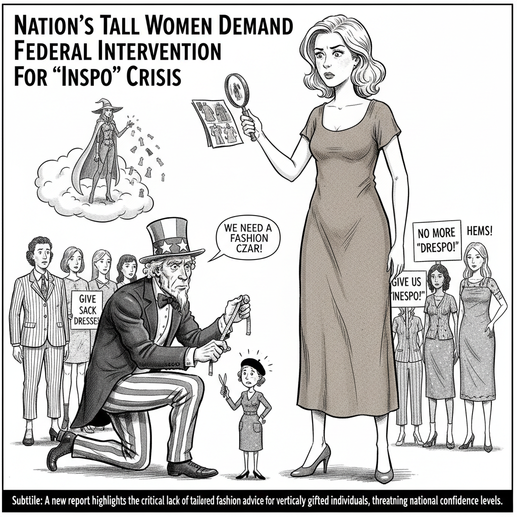Nation’s Tall Women Demand Federal Intervention For 'Inspo' Crisis