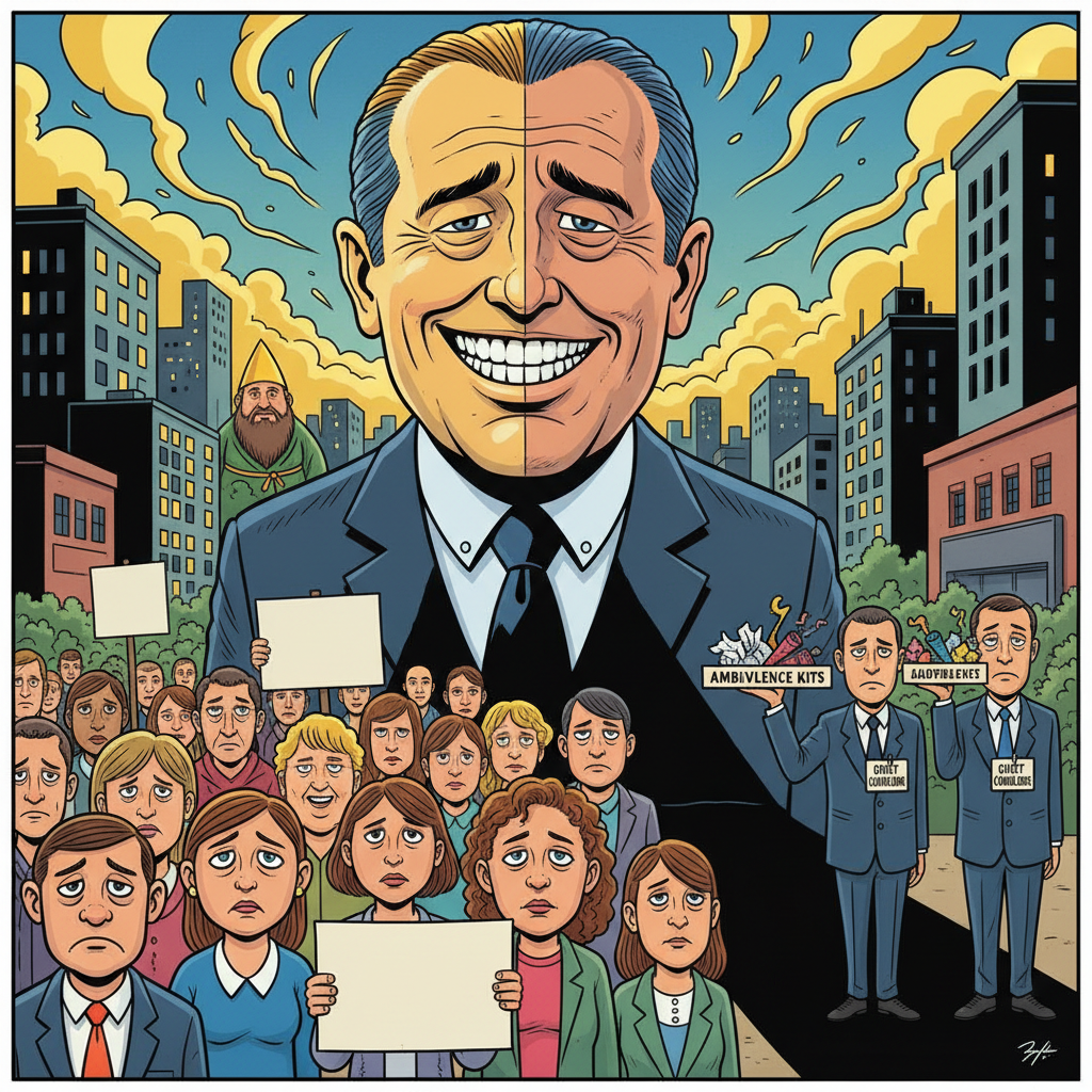 Nation’s Leaders Announce New ‘Mandatory Ambivalence’ Period Following Supreme Leader’s Demise