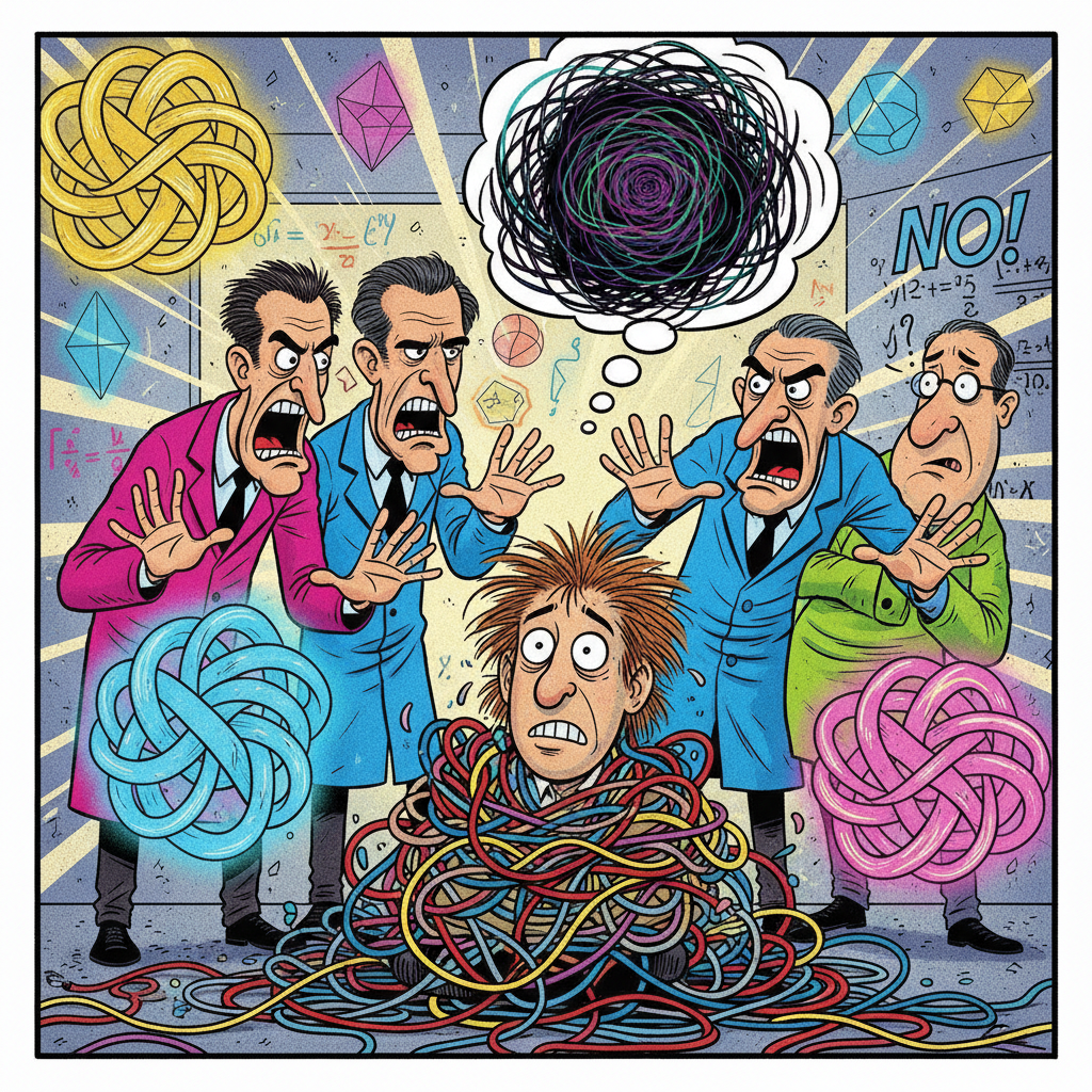 leading mathematicians confirm 4D knot theory will not solve any of your current problems