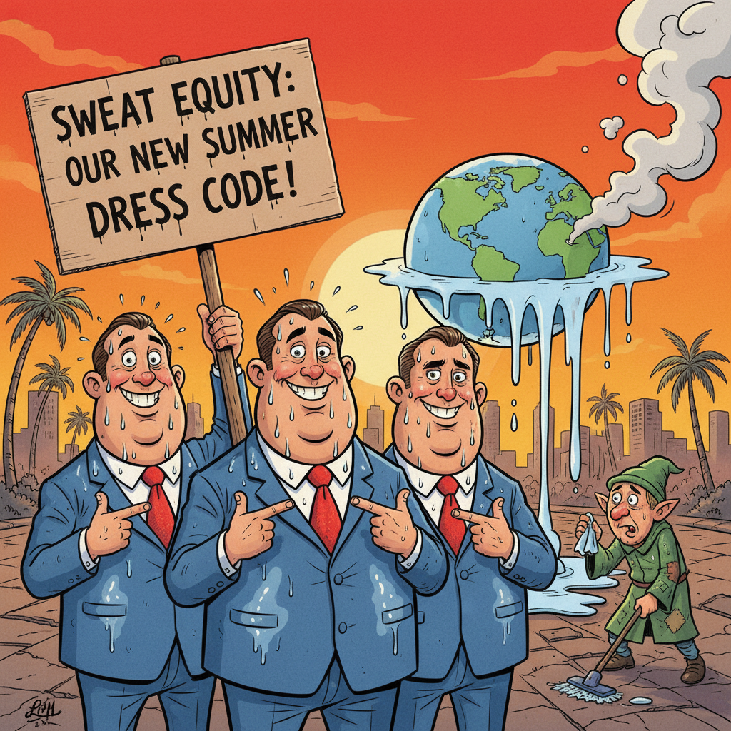Corporate America Unveils New 'Sweat Equity' Dress Code For Summer