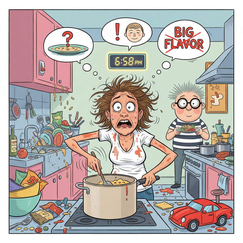 Nation’s Home Cooks Admit They’re Just Trying To Get Through Dinner Without A Meltdown