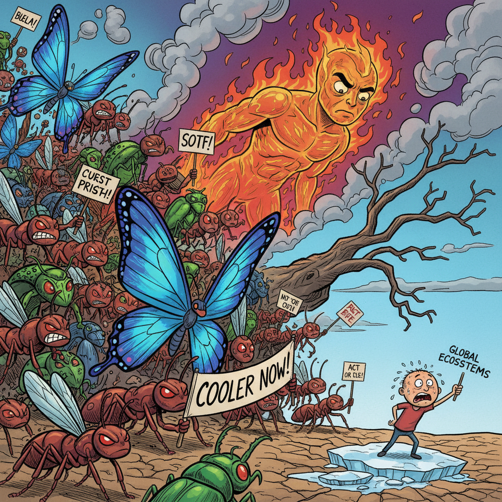 Amazon Insects Demand Immediate Climate Action, Threaten To Collapse Global Ecosystems