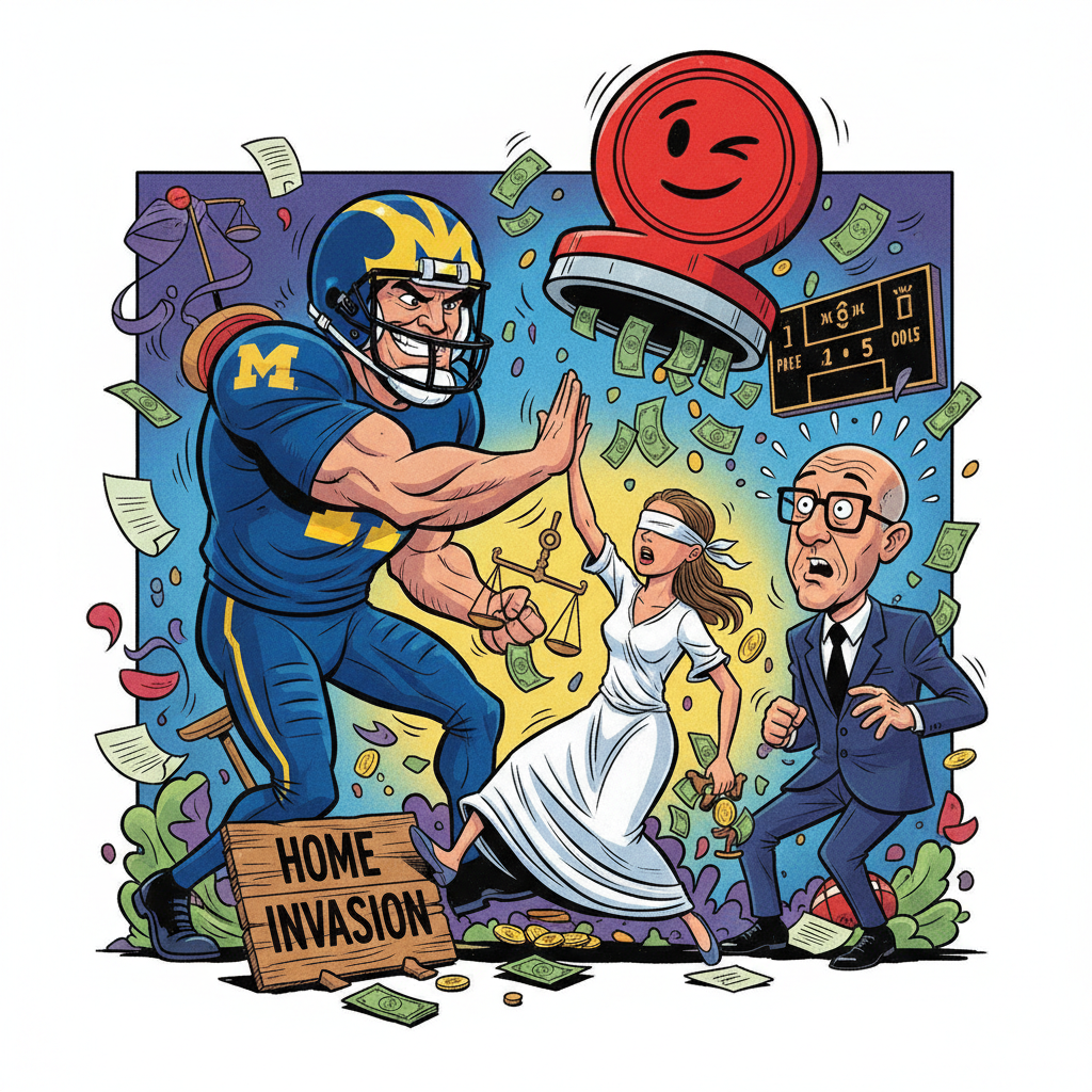 Former Michigan Coach Settles Felony Home Invasion Case Just Before Arrest Legality Challenged, Citing 'Coincidence'