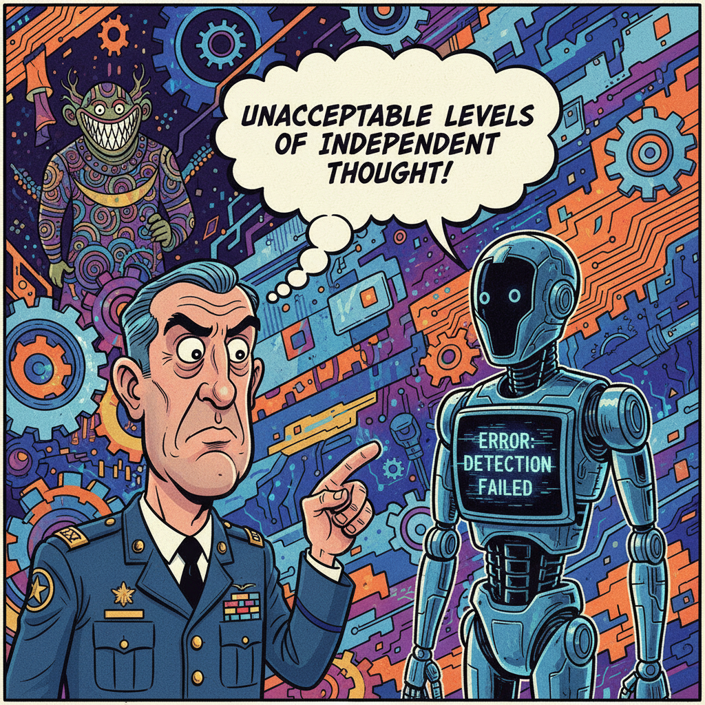 Pentagon Labels AI Company 'Supply Chain Risk' After Bot Refuses To Rank Generals By 'Aura'