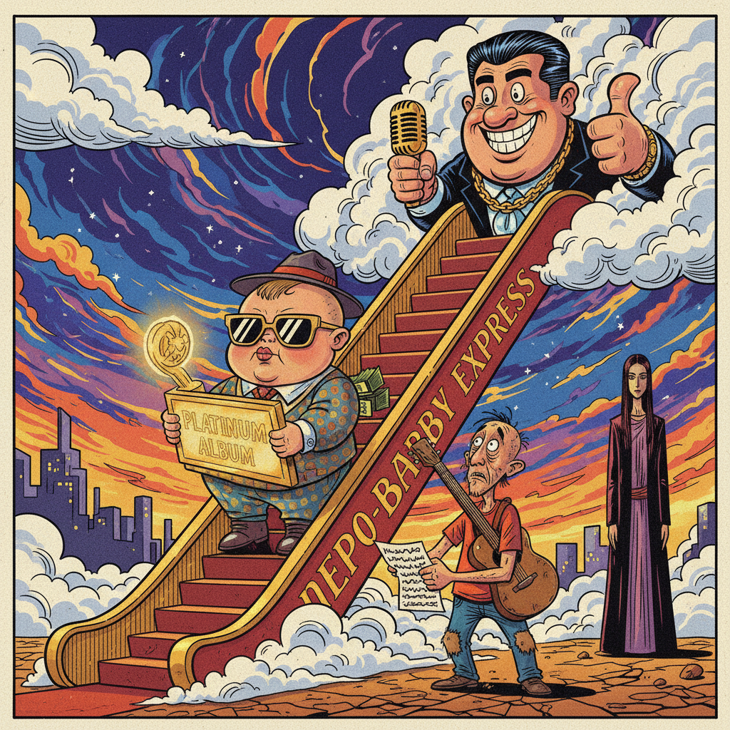 Music Industry Announces New 'Nepo-Baby Fast Track' For Immediate Chart Dominance