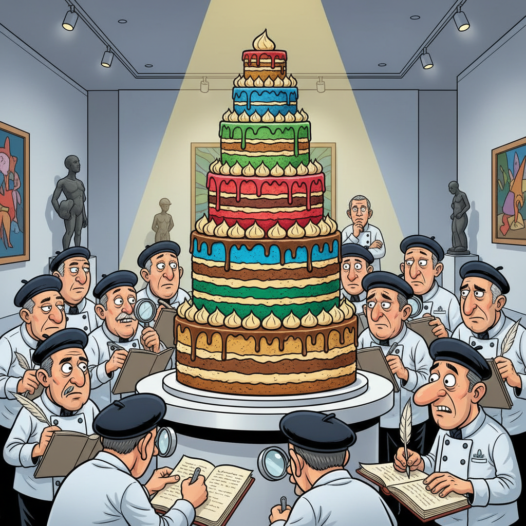 Nation’s Home Bakers Officially Declare Opera Cake a Conceptual Art Piece