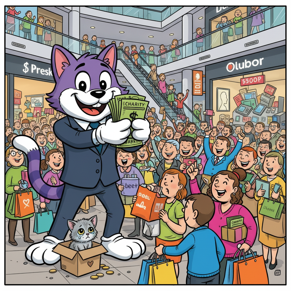 Mall Shoppers Discover Altruism Is Surprisingly Effective Marketing Tactic