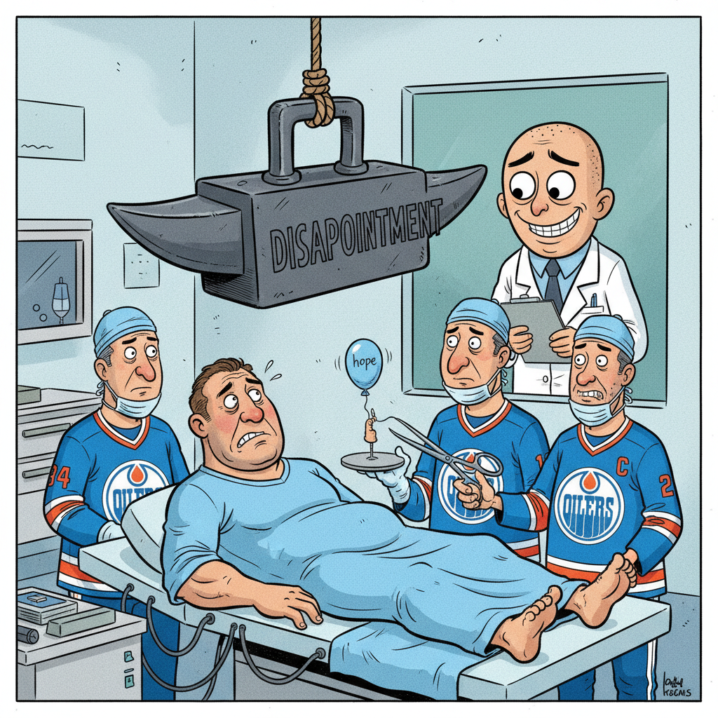 Oilers Forward Undergoes Proactive Season-Ending Surgery To Avoid Future Disappointment