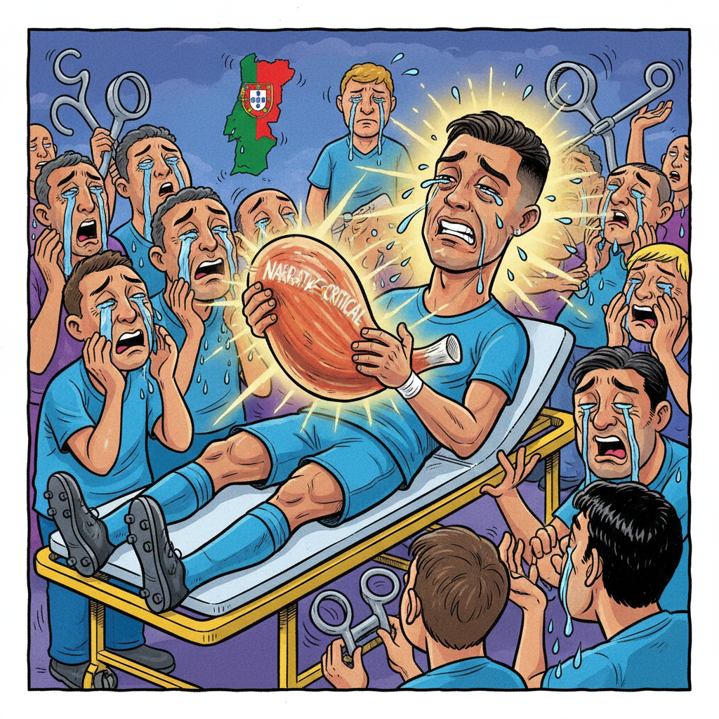 Cristiano Ronaldo's Hamstring Injury Now Officially More Dramatic Than Initial Diagnosis