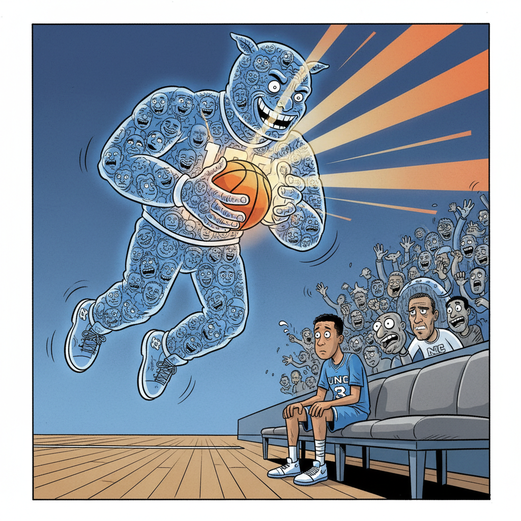 Tar Heels Announce Emergency Plan To Replace Injured Star With Collective Fan Delusion