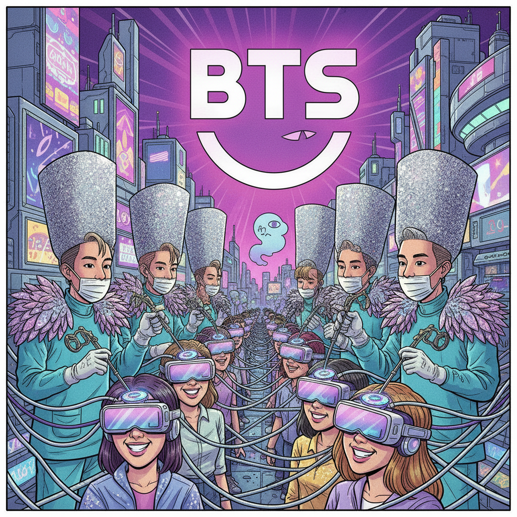 BTS Announces New Album To Be Released Directly Into Fans' Neural Implants