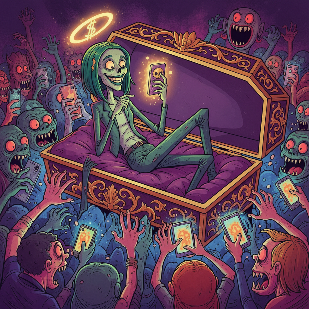 Influencer’s Death Prompts Urgent Call For More Content From Beyond The Grave