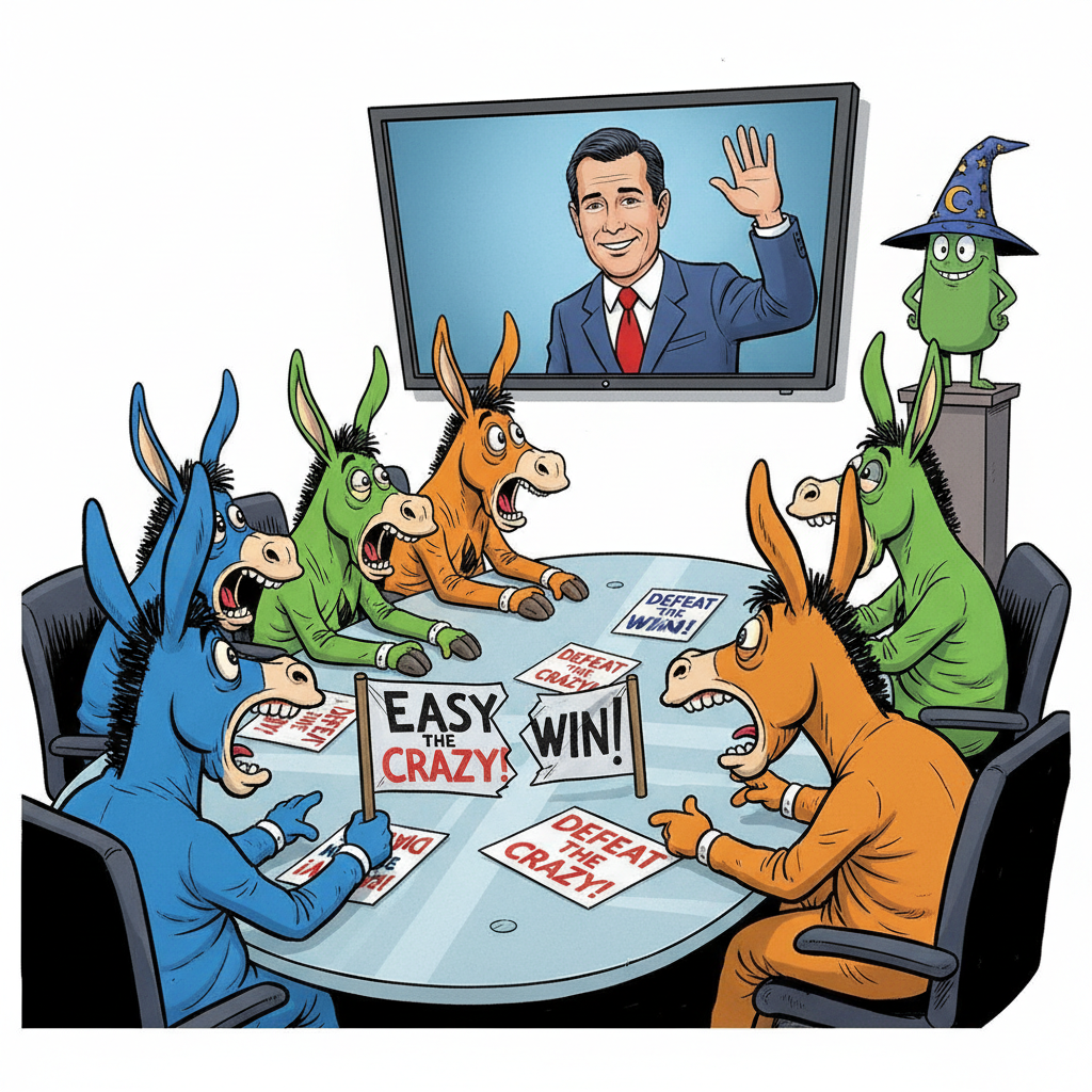 Democrats Express Disappointment After GOP Fails To Nominate Clearly Unhinged Candidate