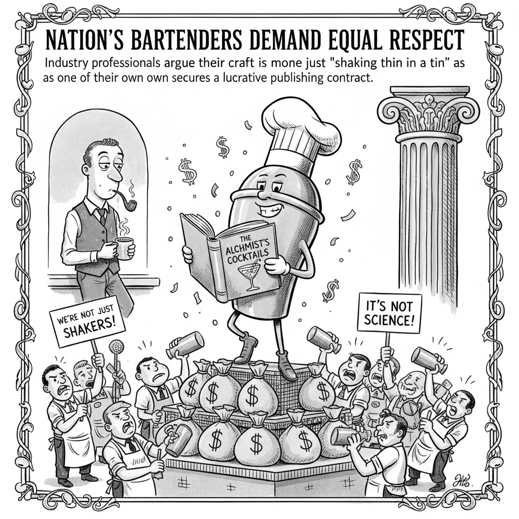 Nation’s Bartenders Demand Equal Respect After Mixologist Lands Major Cookbook Deal