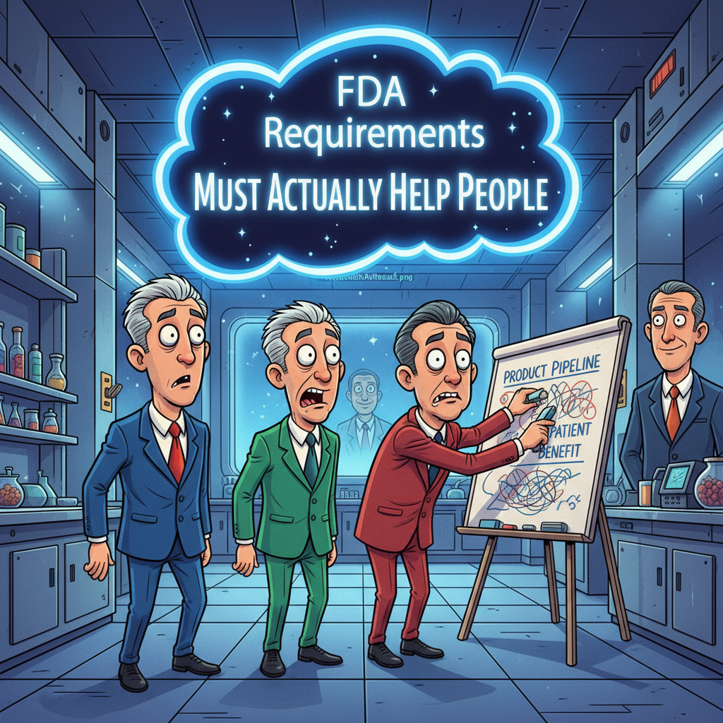 Biotech Firm Stunned To Learn FDA Requires Treatments To 'Actually Help People'