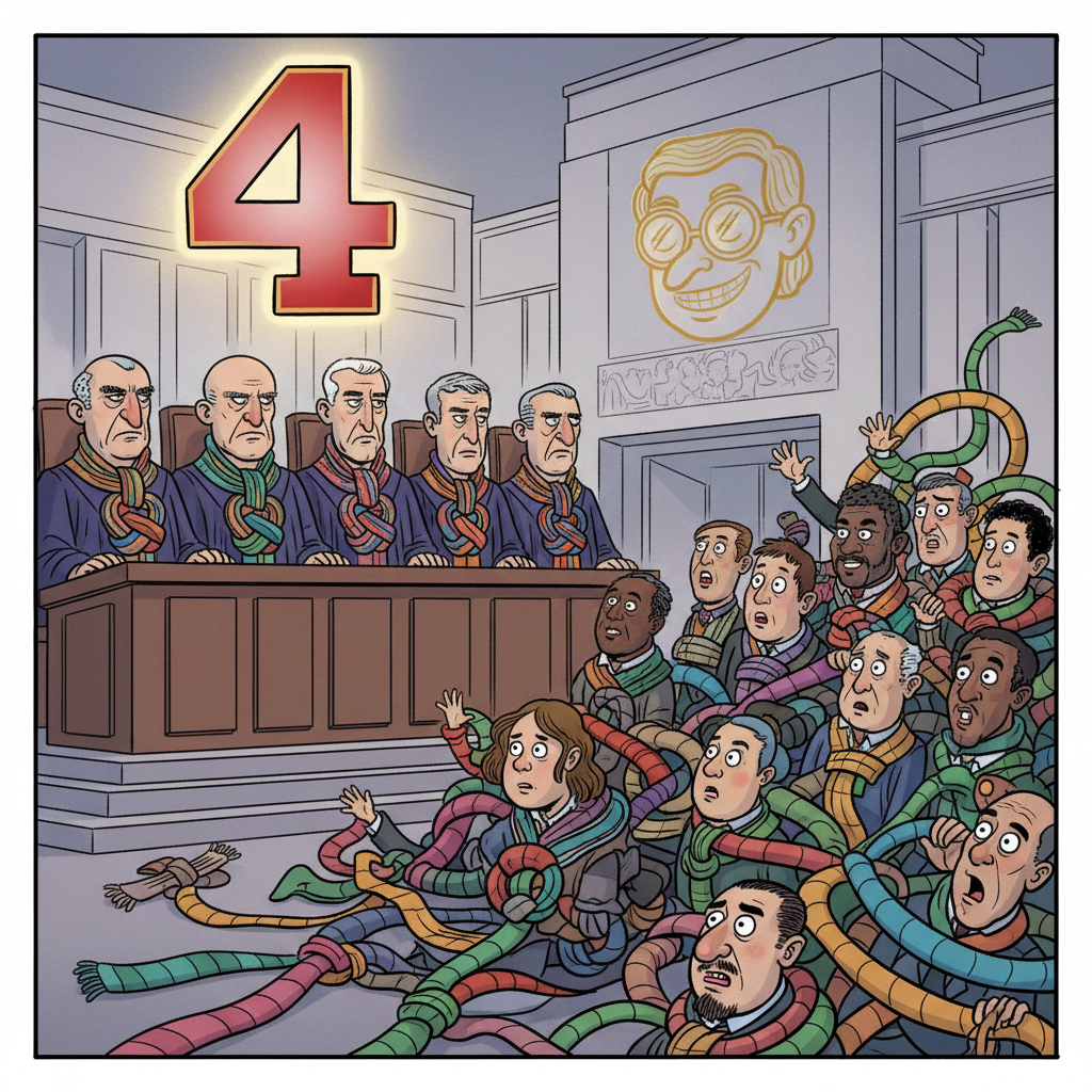 Experts Confirm Only Four Scarf-Tying Methods Are Truly Permissible