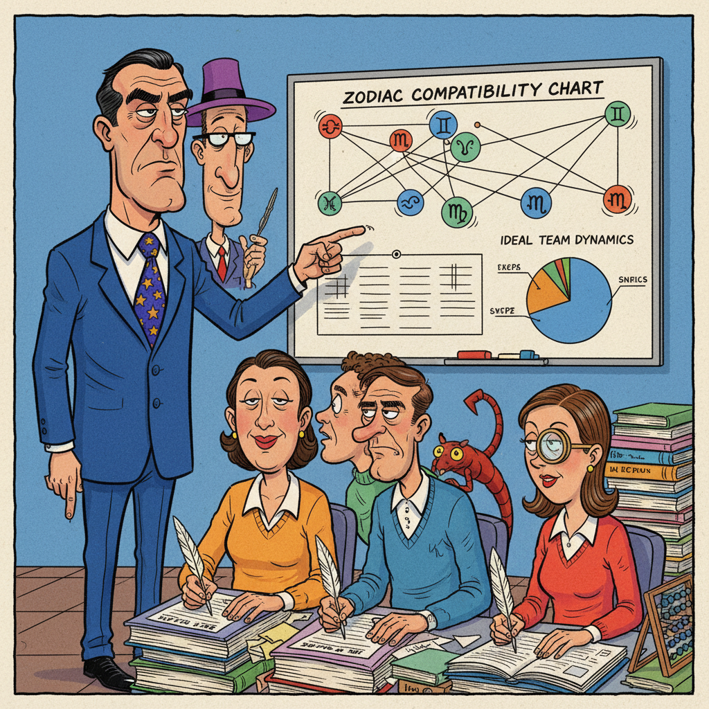 Nation's HR Departments Now Mandating Zodiac Sign Disclosure For Team Cohesion