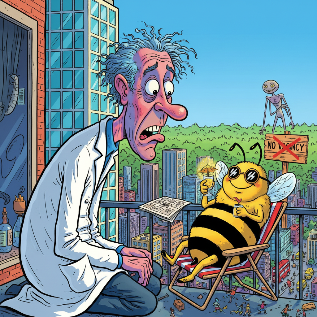 BREAKING: Scientists Discover Bees Also Enjoy Living Near Humans, Not Just In Remote Wilderness