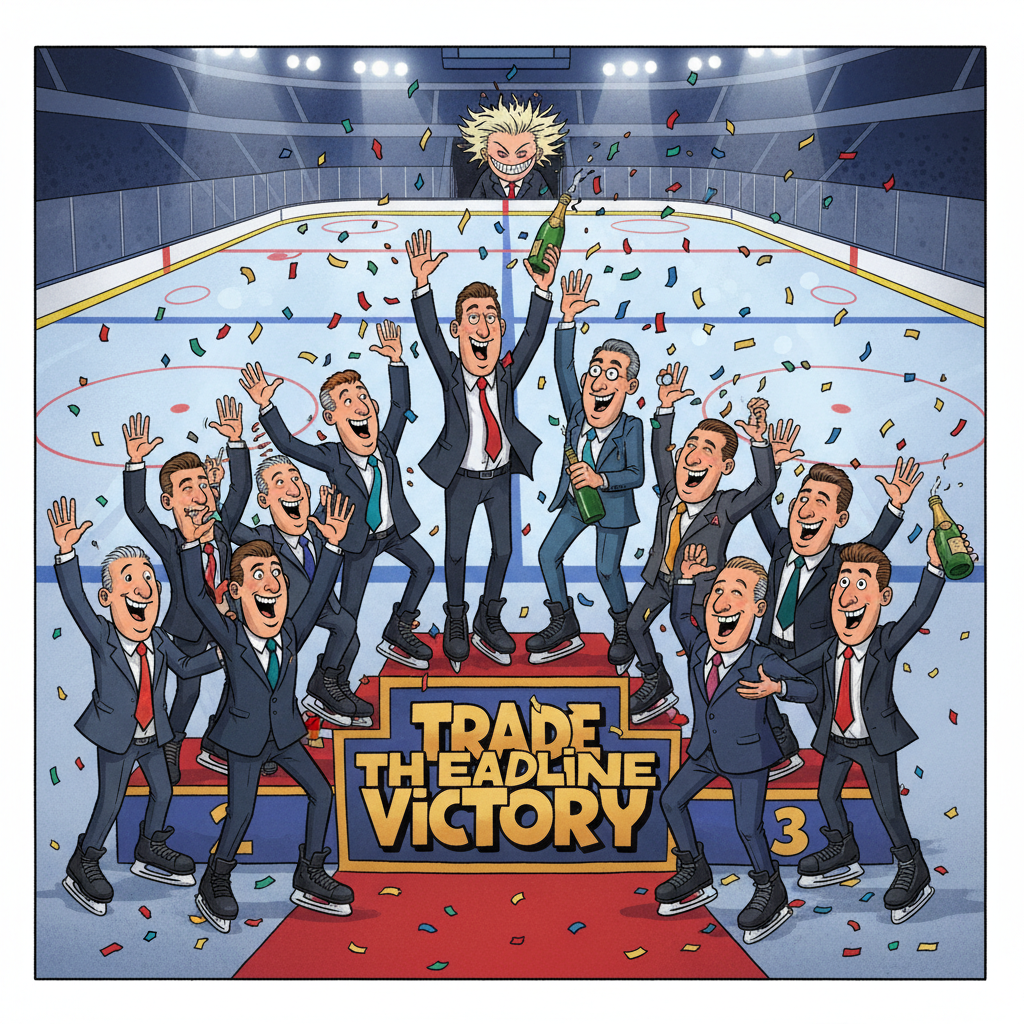 NHL Teams Declare Trade Deadline Victories Hours Before Any Player Steps On Ice