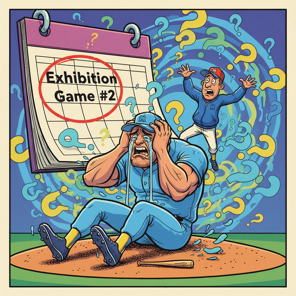 MLB Pitcher Grapples With Existential Crisis Over Second Exhibition Game Appearance
