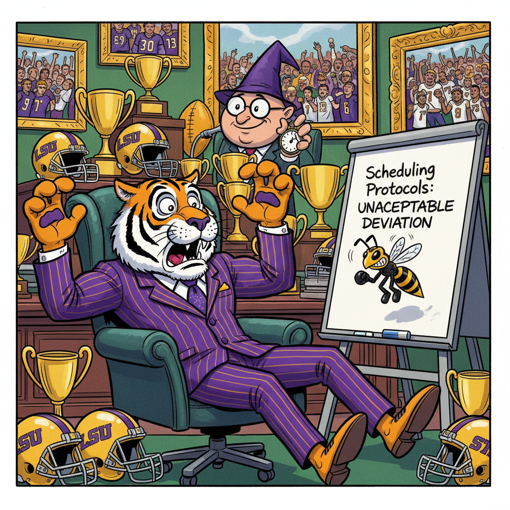 LSU Athletic Department Launches Internal Investigation Into Why Sacramento State Was Even Allowed On Field