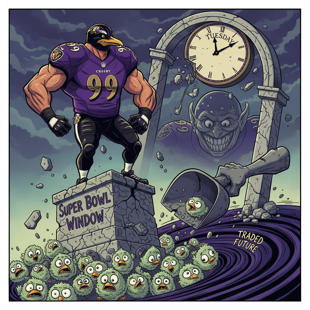 Ravens Trade Entire Future For 'Super Bowl Window' That Closes Tuesday