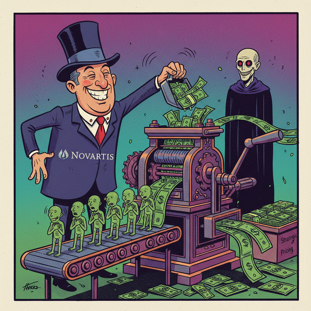 Novartis CEO Confirms Company Is 'Basically Just Printing Money Now'