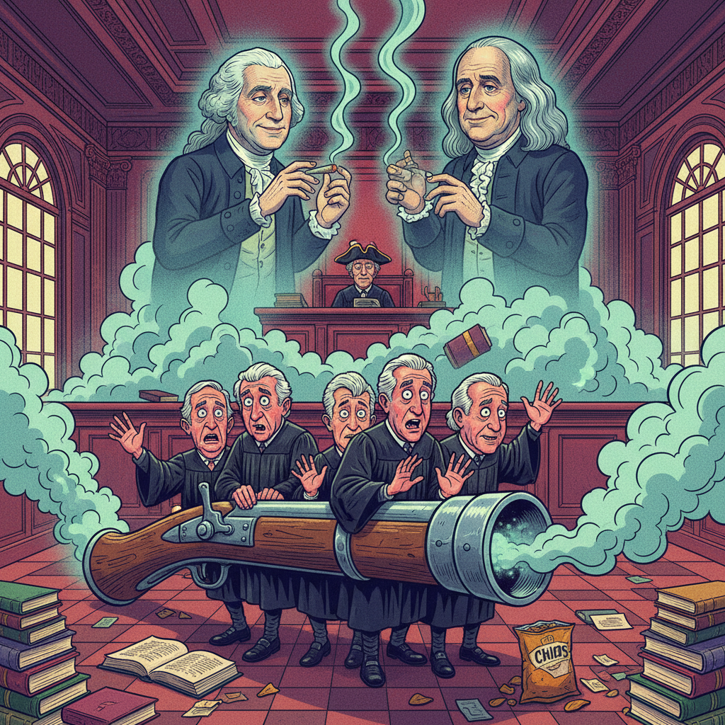Supreme Court Considers If 18th-Century Founding Fathers Would Have Hot-Boxed a Musket