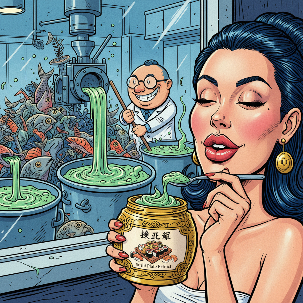 Beauty Industry Unveils New 'Sustainable' Skincare Line Sourced Directly From Your Sushi Plate