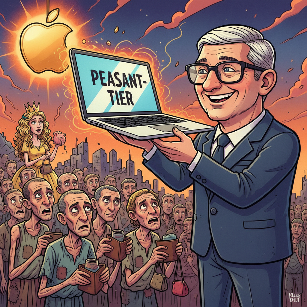 Apple Introduces New 'Peasant-Tier' MacBook, Calls It Philanthropic Endeavor