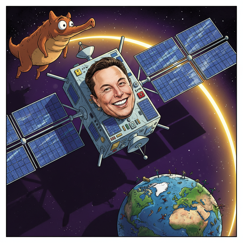 SpaceX Announces New 'Starlink Starter Pack' For Customers Who Want To Block Out The Sun