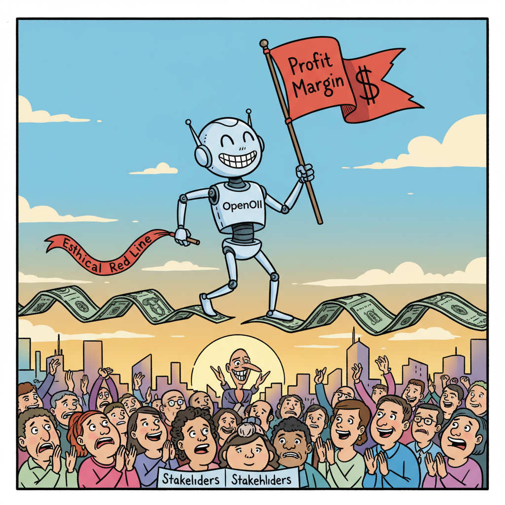 OpenAI Announces New 'Ethical Red Line' That Is Exactly One Step Behind Current Profit Margin
