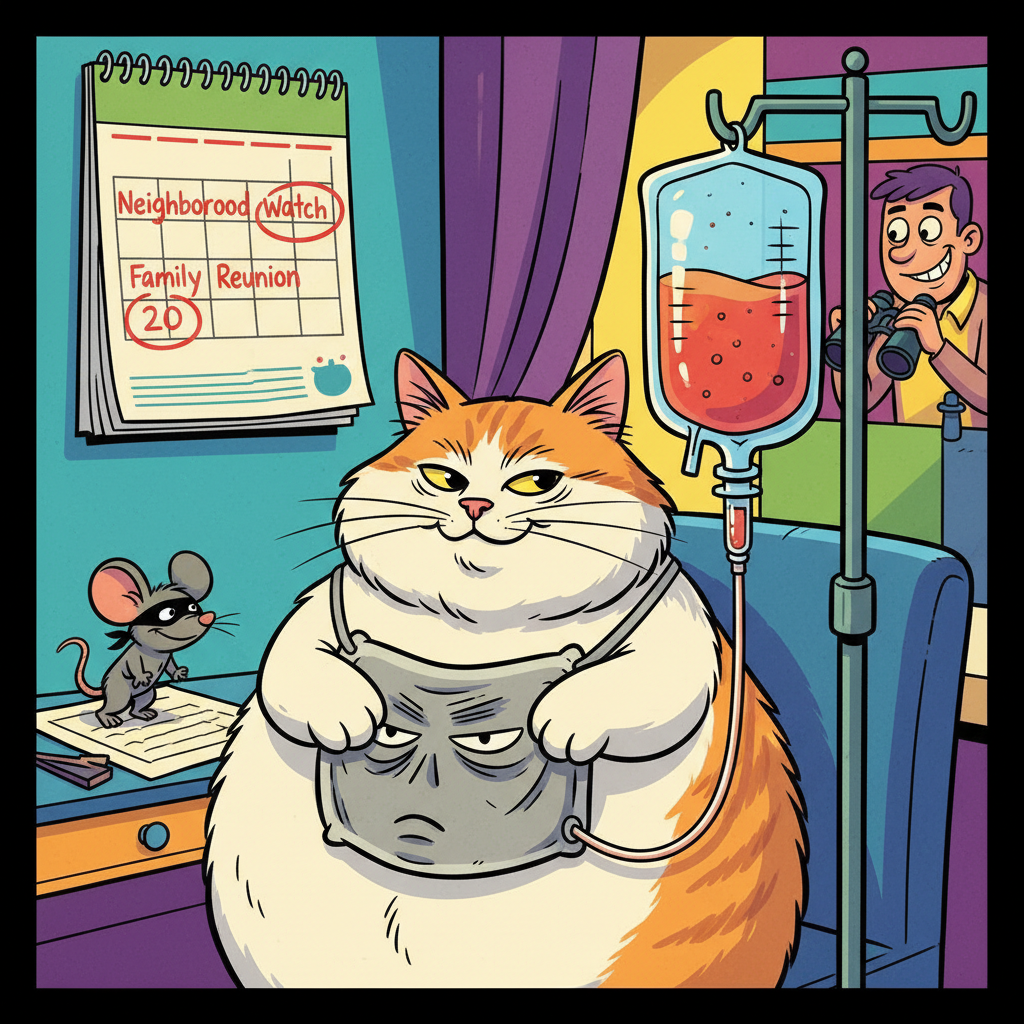 Study Finds Elderly Cats Only Pretend To Be Sick To Avoid Social Obligations