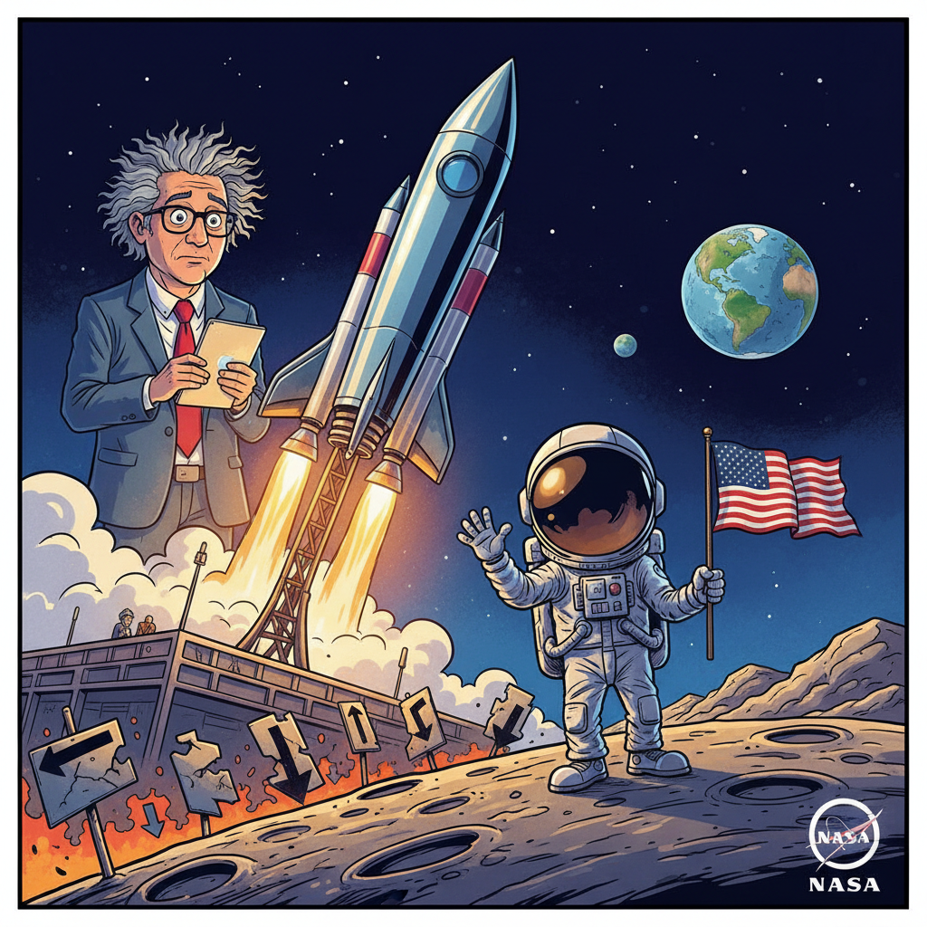 NASA To Expedite Moon Landing By Skipping Tedious 'Return To Earth' Phase